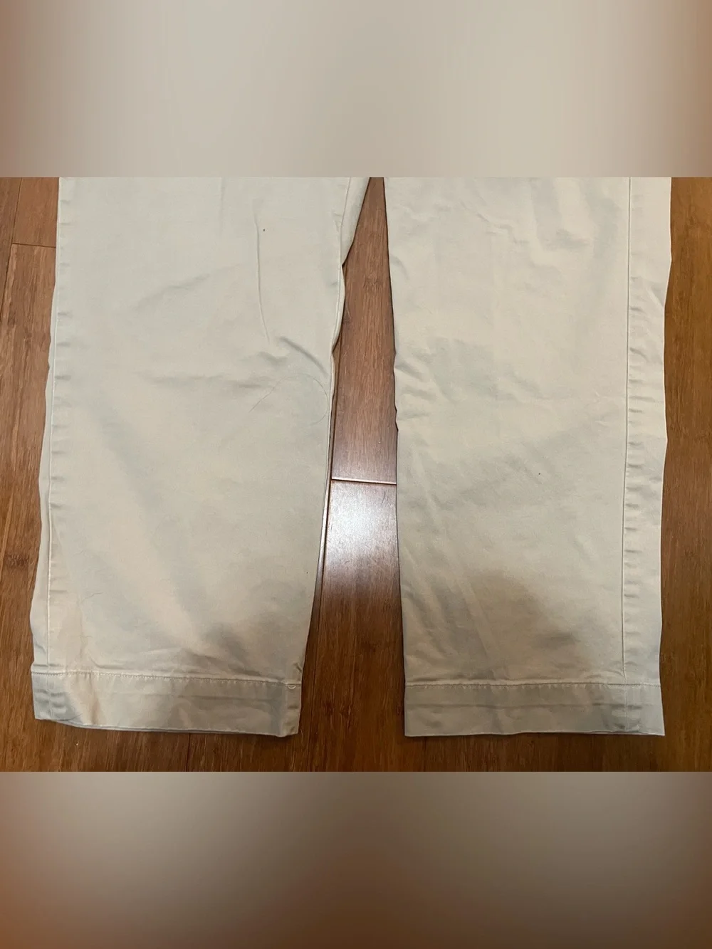 Polo Ralph Lauren Pants 40 x 32/30 Khaki Chino Beige Fl2 Classic Straight Leg